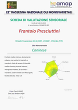 Carica l'immagine nel visualizzatore di Gallery, Olio EVO - Le Rose - 500ml - NUOVO RACCOLTO 2025 - MONOVARIETALE CANINESE PLURIPREMIATO