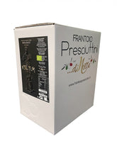 Carica l'immagine nel visualizzatore di Gallery, Olio EVO BIOLOGICO CERTIFICATO - VELTUN - 5LT - NUOVO RACCOLTO 2026 - ACQUISTANDO QUESTA CONFEZIONE SOSTIENI IL RECUPERO DEGLI OLIVETI ABBANDONATI! CONFEZIONATO IN BAG IN BOX - Frantoio Presciuttini
