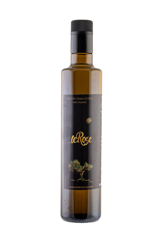Olio EVO - Le Rose - 500ml - MONOVARIETALE LECCINO